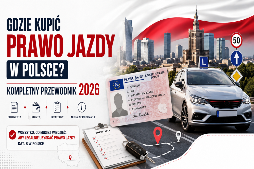 Gdzie Kupić Prawo Jazdy w Polsce Kompletny Przewodnik 2026